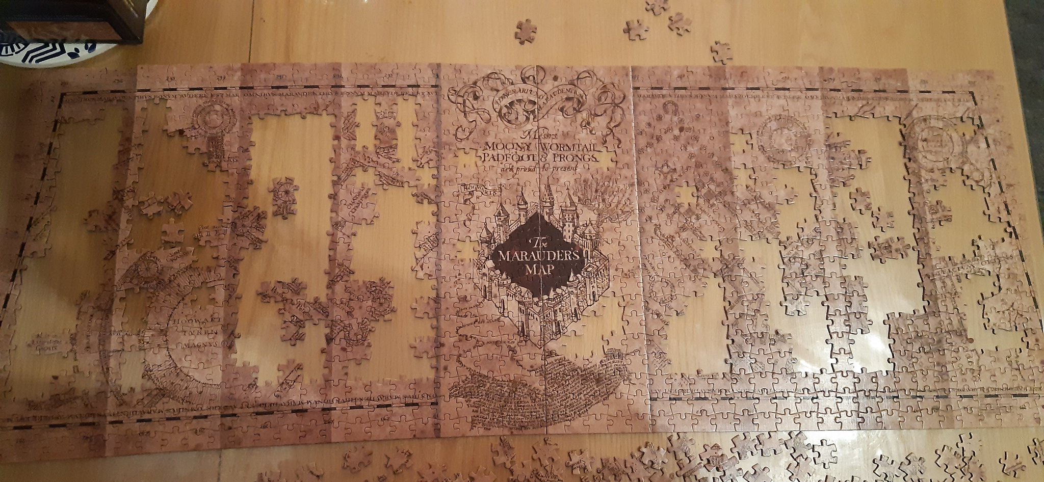 Harry Potter - Puzzle Carte du Maraudeur (1000 pièces) 