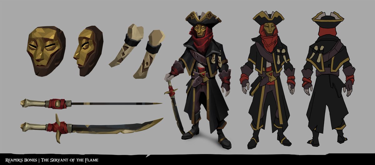 ESmisdom's tweet photo. Super excited to finally be able to share some of the work I've been doing on Sea of Thieves! - Servant of the Flame
https://t.co/ywXay6mMCk
#SeaofThieves #reapersbones #conceptart https://t.co/5pYHdIZ57T