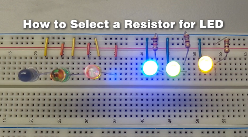 How to Select a Resistor for an LED dky.bz/2KJqcwt 
#teaching #education #learning