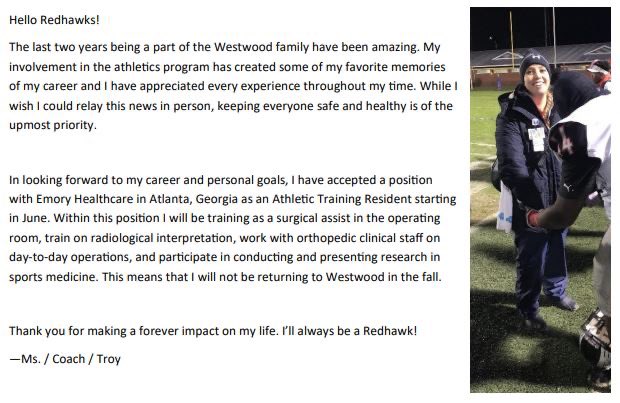 Westwood Football tweet media