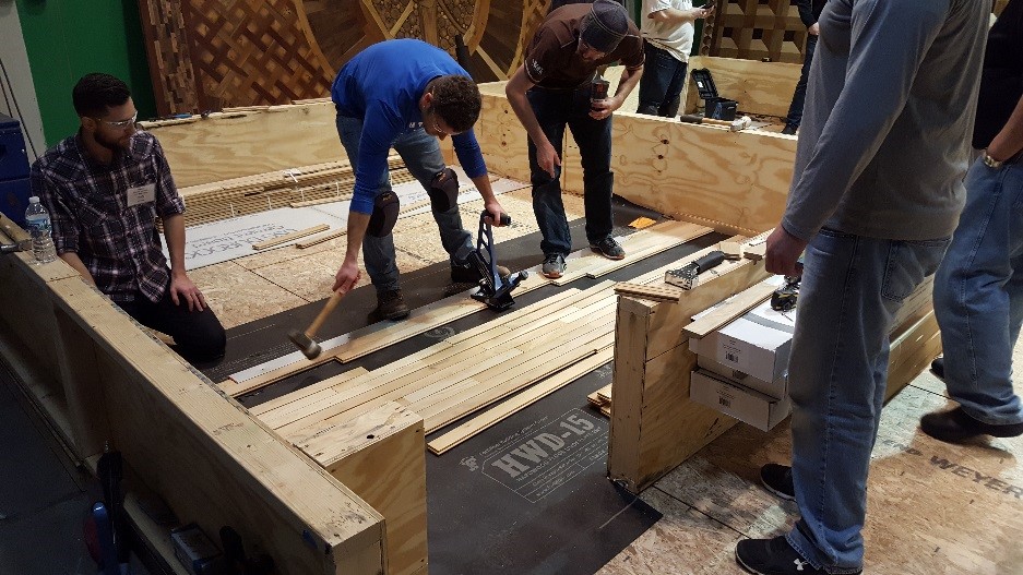 fortifiber's tweet photo. Don't forget the NWFA virtual flooring expo this Wednesday through Friday.  Visit us in Booth 1302.  And check out the demos and classes where you'll see some of our products in use. https://t.co/pyxmityD7W