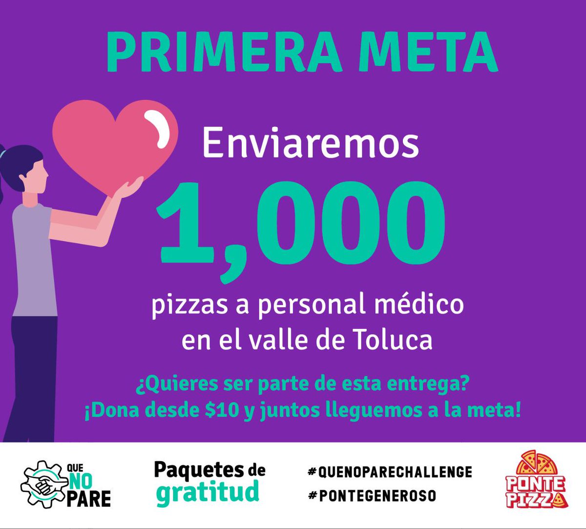 MichelQuiroz's tweet photo. Amigas y amigos, vamos a ejercitar el músculo de la generosidad, por favor #Súmate @QEHValleToluca y #PontePizza #PonteGeneroso ayudemos!!! Vamos por 1mil pizzas
PAQUETE GRATITUD 🥰 https://t.co/KVsxQKabLp