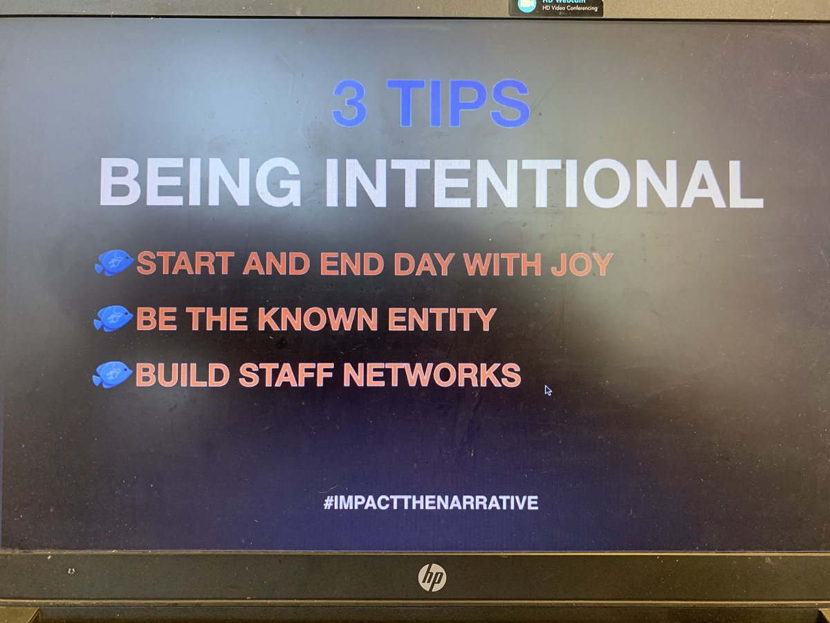 Love the first one on this list - Begin And End the Day With Joy!! Smile when you walk into the building and smile as you leave the building!! #ImpactTheNarrative