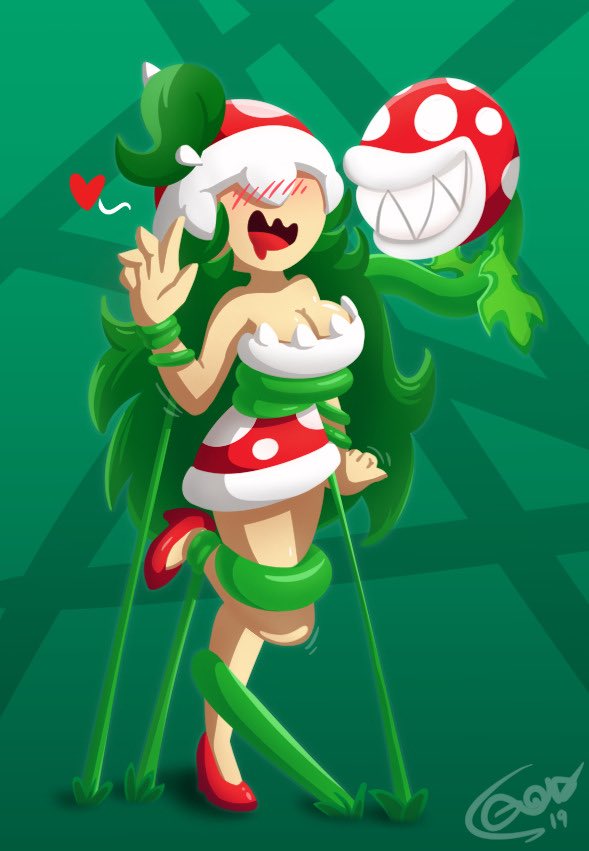 want me to" A cool thing about the Piranha Plant girl:She has the abil...