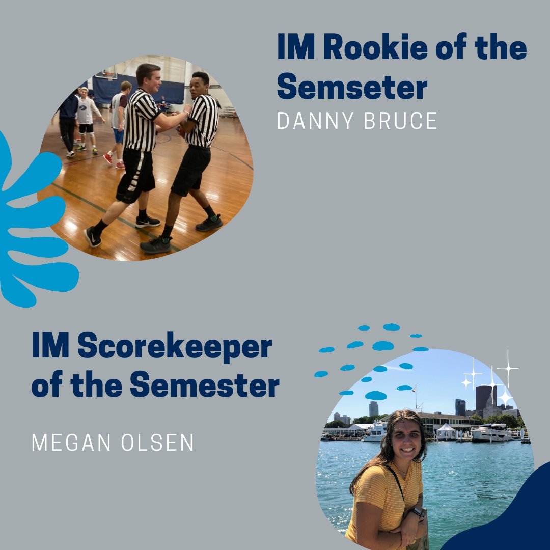 XavierRecSports's tweet photo. Announcing the 2019 - 2020 Rec Sport Awards 
Part 1: Intramurals, HUB Supervisor, &amp; Maintenance Tech

Congratulations to our award winners: Cameron Reuter,  Natalie Oakley Danny Bruce, Megan Olson, Nate Bohn,  Johnathan O'Hallaren, and Haden Maloney! https://t.co/WNf3IHHRng