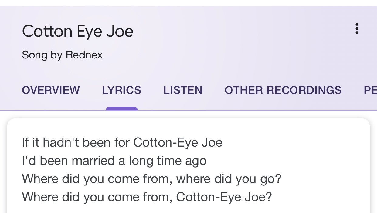 What is Cotton Eyed Joe Really About? 