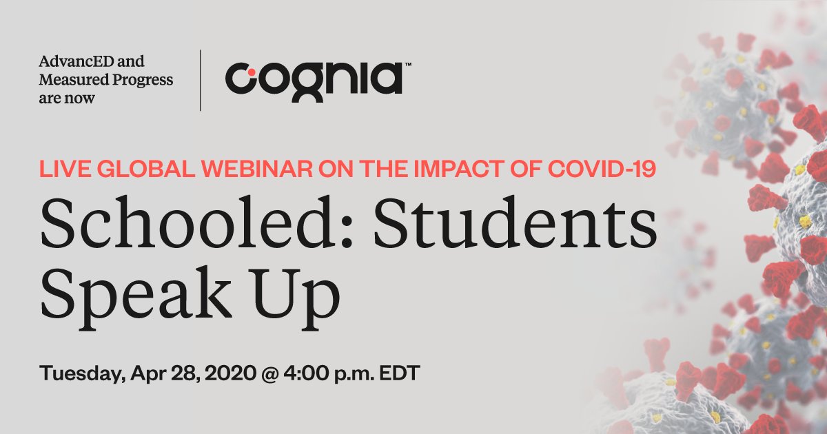 CogniaOrg's tweet photo. Don't miss your chance to hear directly from those we serve: our students. https://t.co/GBLfoWgjPC https://t.co/Mb55vYPh1W