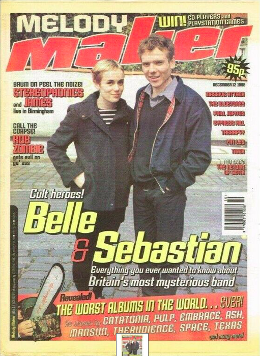 nee_massey's tweet photo. #timstwitterlisteningparty @bellesglasgow @nee_massey @Tim_Burgess @beansgeddes from melody maker around that time.. https://t.co/SqFY6P0ZvS