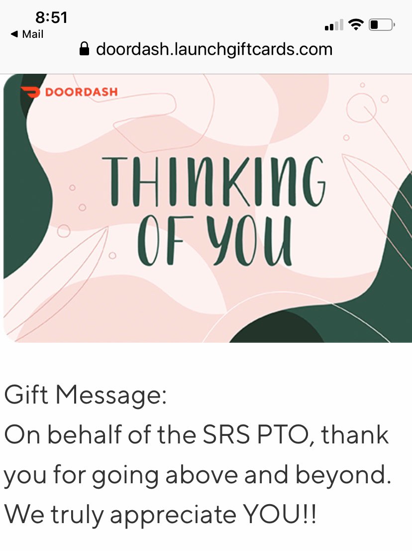 THANK YOU @APS_SmithPTO! During these challenging times, it sure warms my ❤️ to feel appreciated!  I AM GRATEFUL!! #becauseUcare🥰#lovewhatyoudo #teachthechildren