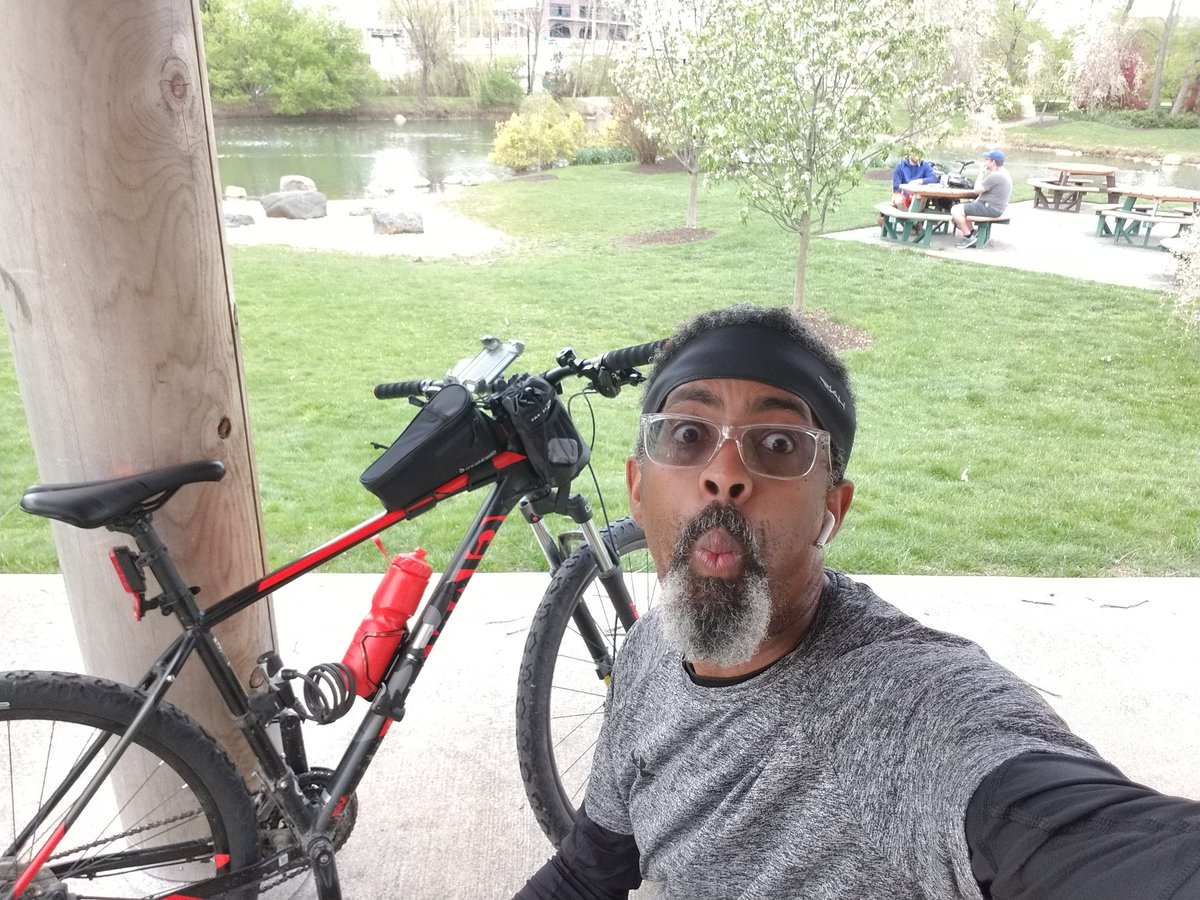 AsstPastorFBC's tweet photo. Had a great ride today. #WhoWantsToRide #RoadToTwoThousand #MyCyclingJourney #HesStillAble #2020Release #GodIs https://t.co/zRWurcH3ke