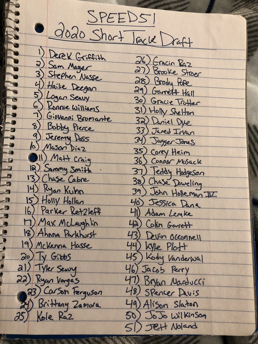 fraul_j's tweet image. @speed51dotcom here’s my #shorttrackdraft