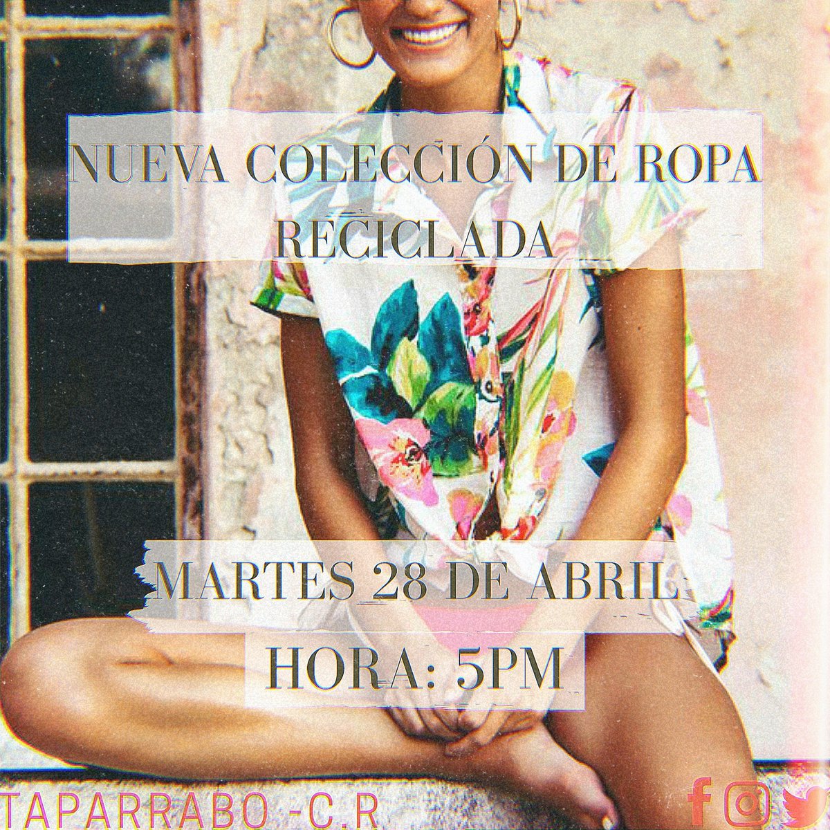 TaparraboCR's tweet image. Chicas,se acabó la espera 🖤🌴♻️Mañana martes volvemos con nueva colección y va a estár increíble. #comprelocal #modasostenible  recuerden que en taparrabo te llevamos la prenda hasta la puerta de tu casa 🇨🇷♻️ #QuedateEnCasa
