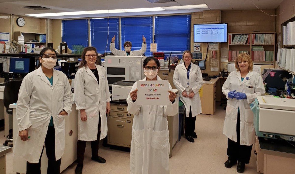 niagarahealth's tweet image. Join us in recognizing our dedicated team of Medical Laboratory Professionals during their recognition week. They provide accurate and timely lab test results to other members of our healthcare team to help make medical decisions. #MedLabWeek