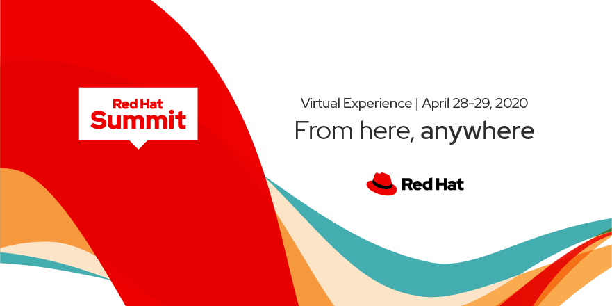 RedHatTelco's tweet photo. Finally here! And from here, anywhere! Browse our #RHSummit catalogue for any #Telco, #Media and #Entertainment virtual sessions. Click here for more ➡️  https://t.co/znMtT9LbVD https://t.co/pa0GHAB0no
