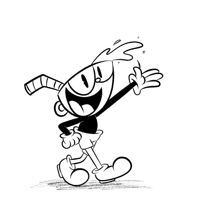 Probably might do a whole Cuphead sketch dump sooner or later.