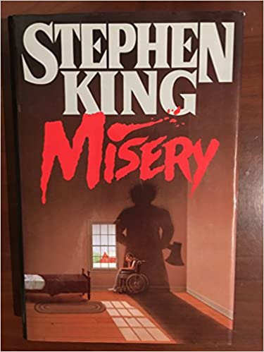 GA_Johns's tweet photo. @jimmyfallon Misery by @StephenKing  The title and the plot need no changes.  #QuarantineABook https://t.co/21lwFvx0sq