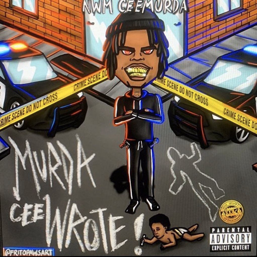 NWMCeeMurda's tweet photo. Awwwwww I’m dropping my album May 1ST❗️❗️🤍 on every platform 👣 I promise you won’t be disappointed #MURDAACEEWROTE OTW https://t.co/QTyrVujZPn