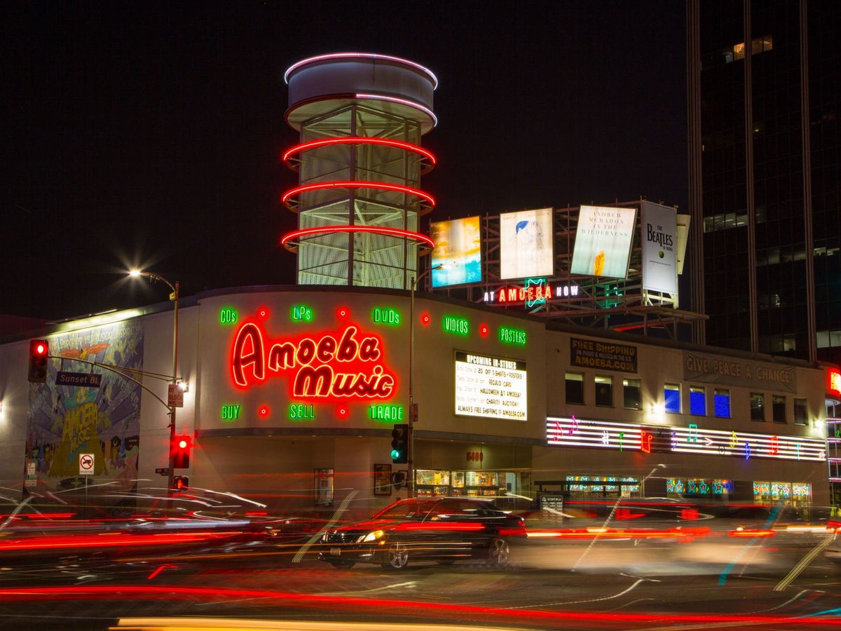 TheScenestar's tweet photo. Sad news for music lovers that didn't get to visit the original location in Hollywood before it closed down due to COVID-19. Amoeba Music has announced that its location at 6400 Sunset Blvd will be closing permanently.

Details: https://t.co/CFsk1aZ2Tf

#amoeba #amoebamusic https://t.co/bbm5gkMFw7