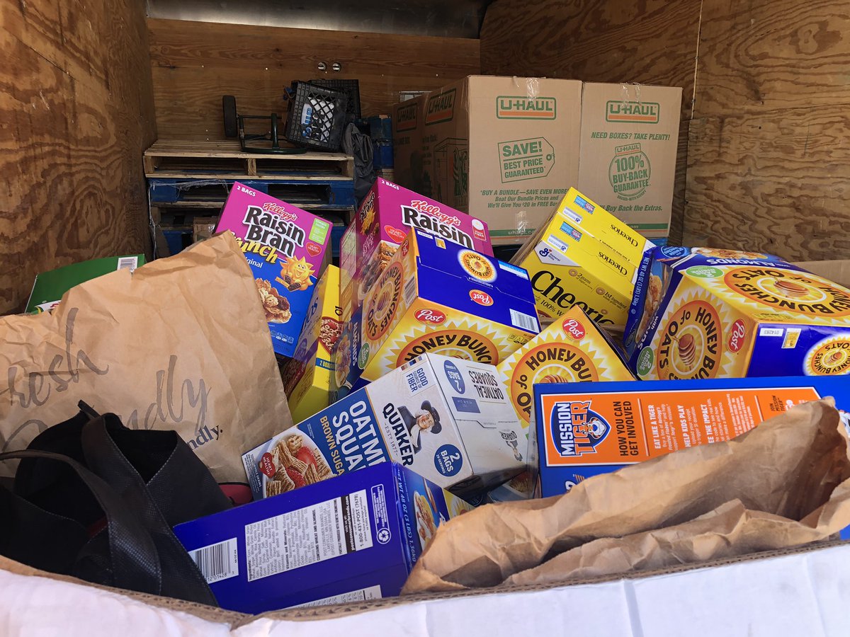 Thank you for your continued support of your communities. Another 1,000 pounds of food were raised this past weekend. More drop off locations are coming this Saturday!