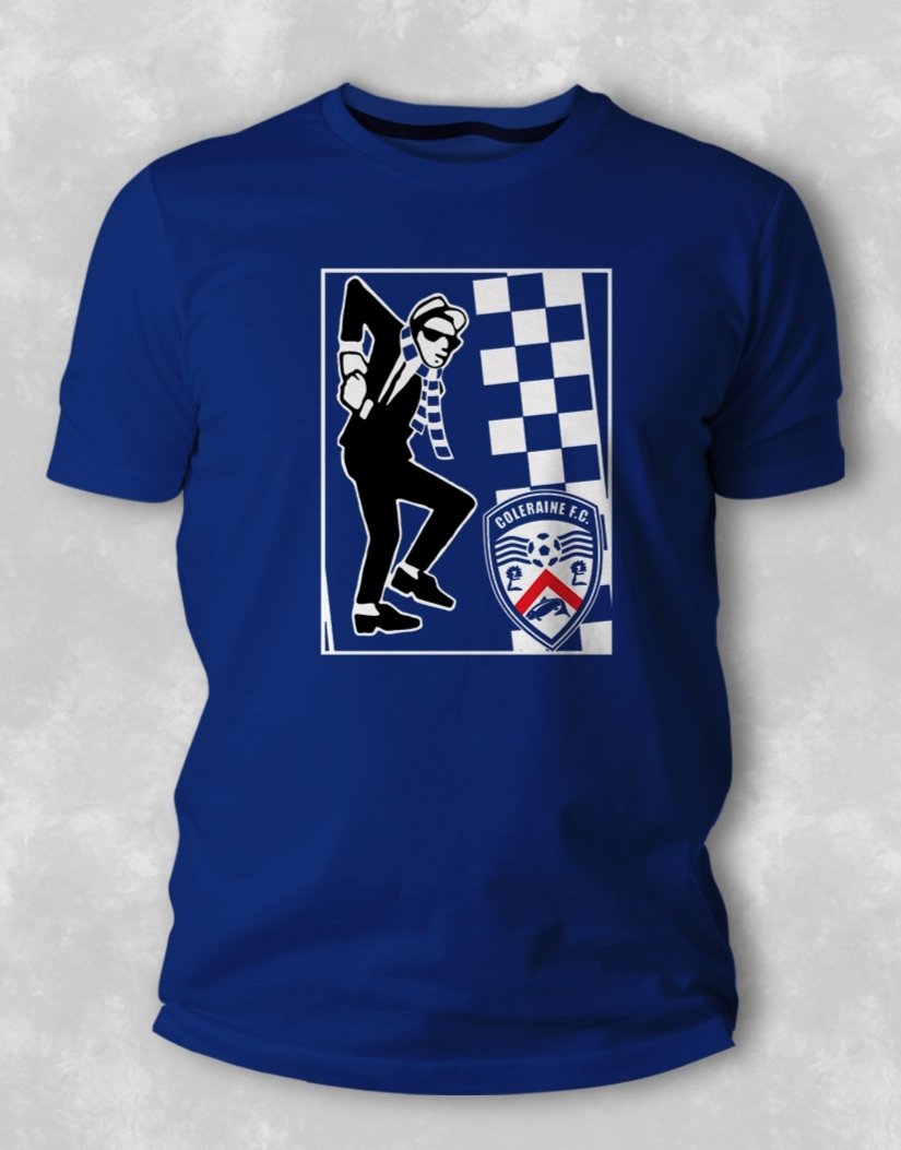 Aye71Mc's tweet image. One tshirt
Two loves
#colerainefc #twotone