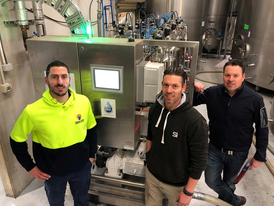 bhftechnologies's tweet image. The #Torresan brothers with the award-winning automated #filtration system we developed with them for their McLaren Vale #bottling plant.

bhftechnologies.com.au/torresan-estat…