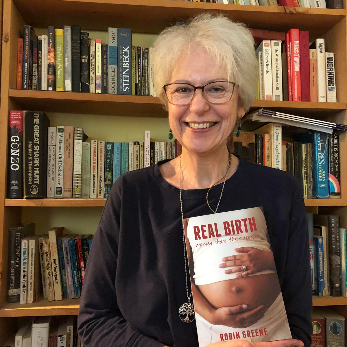 worddogs's tweet photo. Robin Greene here, with a shout-out to my readers for the recent success of Real Birth, Women Share Their Stories—which just made it into Amazon’s #1 Bestseller spot—earning the book the coveted Best Seller ribbon. Couldn’t have made it here without you! #robingreene #author https://t.co/n625PFySlu