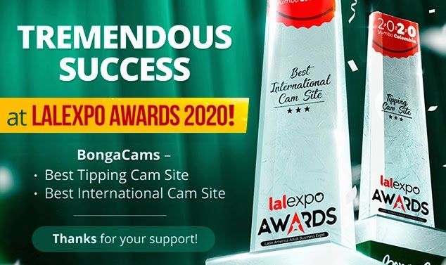 _bmodelscam's tweet image. BongaCams won TWO nominations at once at LALEXPO AWARDS 2020 in Cali, Colombia!💸💸 
- Best Tipping Cam Site
- Best International Cam Site

START Earning Today! ➡️ bongamodels.cam