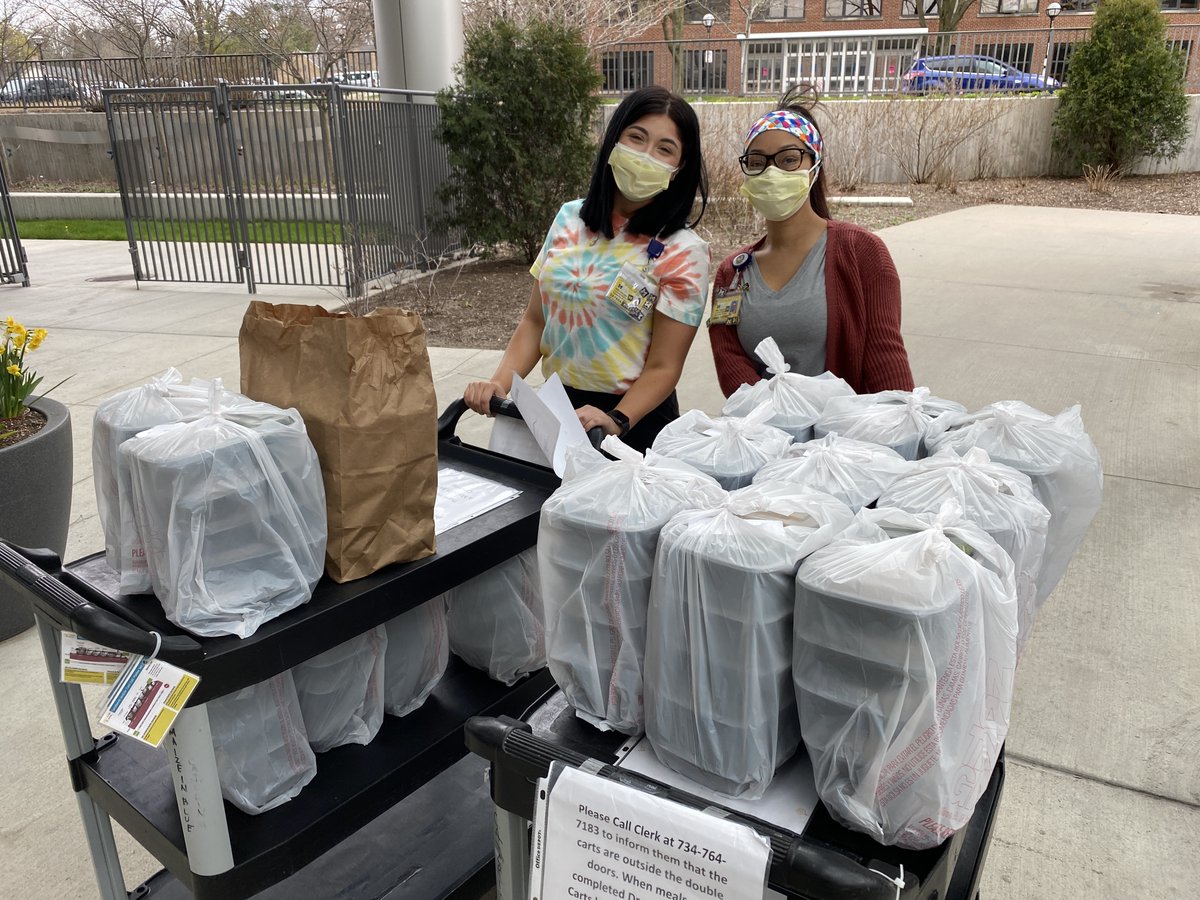 gkkstitch's tweet photo. #Nibbles4Nurses has delivered over FIVE HUNDRED MEALS! Tonights meals from Zilke Farm Kitchen and @GoIceCreamGo went to the RICU at the @umichmedicine https://t.co/XWaEIvVlcu