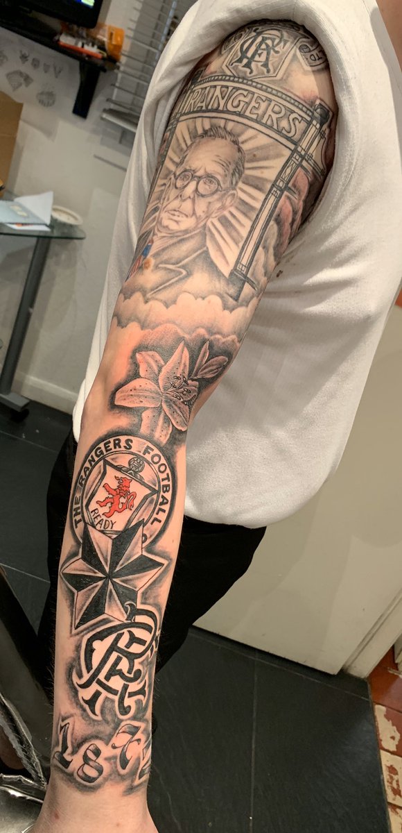 Rangers Arm Tattoo