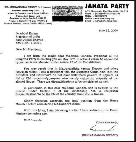 14/n-In an RTI Reply (2012 Congress Rule) it is was accepted that Prez took Action for appointment of PM based on  @Swamy39 Letter. It is a Matter on Record. -When Manmohan became with and OUTSIDE Support of COMMUNISTS- All Power No Responsibility. Something Grave happend...