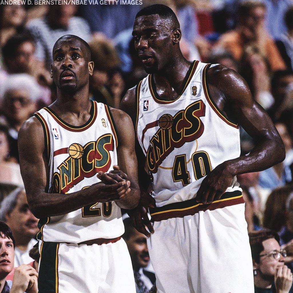 espn's tweet image. Seattle SuperSonics appreciation post 🙌

#NBAhistory
