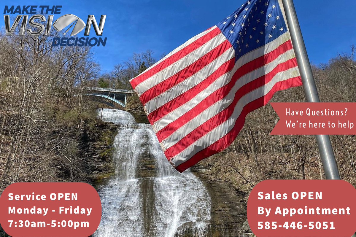 VisionNissan1's tweet photo. Each day, we selected a beautiful picture of our region and area from the many photos that @john_kucko Digital has taken on his page. For day 8, a majestic sight down at Montour Falls. Our Flag is still being flown at half-staff to remember all those lost to Covid-19  #america https://t.co/ergknk5Dtr