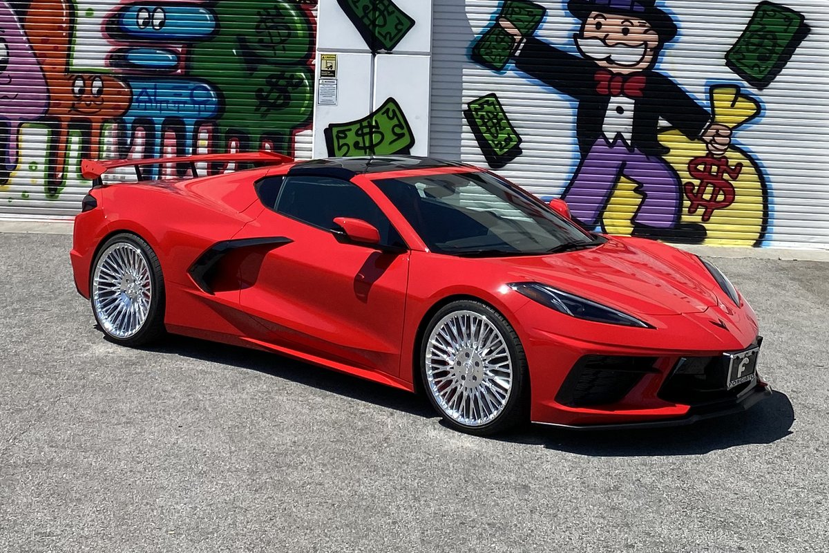 Corvette C8 on Forgiato Tecnica S Wheels ⚡️