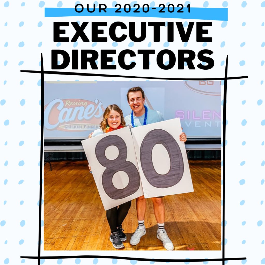 Since our applications went LIVE today, we are so excited to announce Hanna Van Winkle and Noah Moore as our 2020-2021 Executive Directors! 

We can’t wait to see the amazing things they accomplish this year— be sure to apply for the board to join them! #LinkInBio