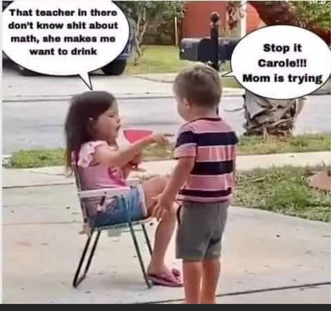 dlestep3's tweet photo. @SemonAnn for some reason I read this and lost it!!! I can't wait for this kind of post from your two 🤣🤣🤣 so funny... By the way you are an AMAZING teacher 😁 https://t.co/xRZ8VLHXEf