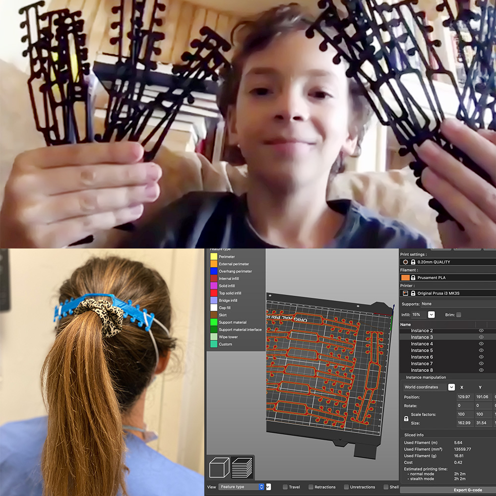 tophermueller's tweet photo. Proud of our #makers - including Zen here - donating his 3D print time &amp; materials so we can send ear savers around the country - in this case to NY Presbyterian/Lower Manhattan Hospital💚 #chartwellschool #somegoodnews #3dprinting #covid19 #coronavirus #EssentialWorkers #NewYork https://t.co/DpkhL85G8K
