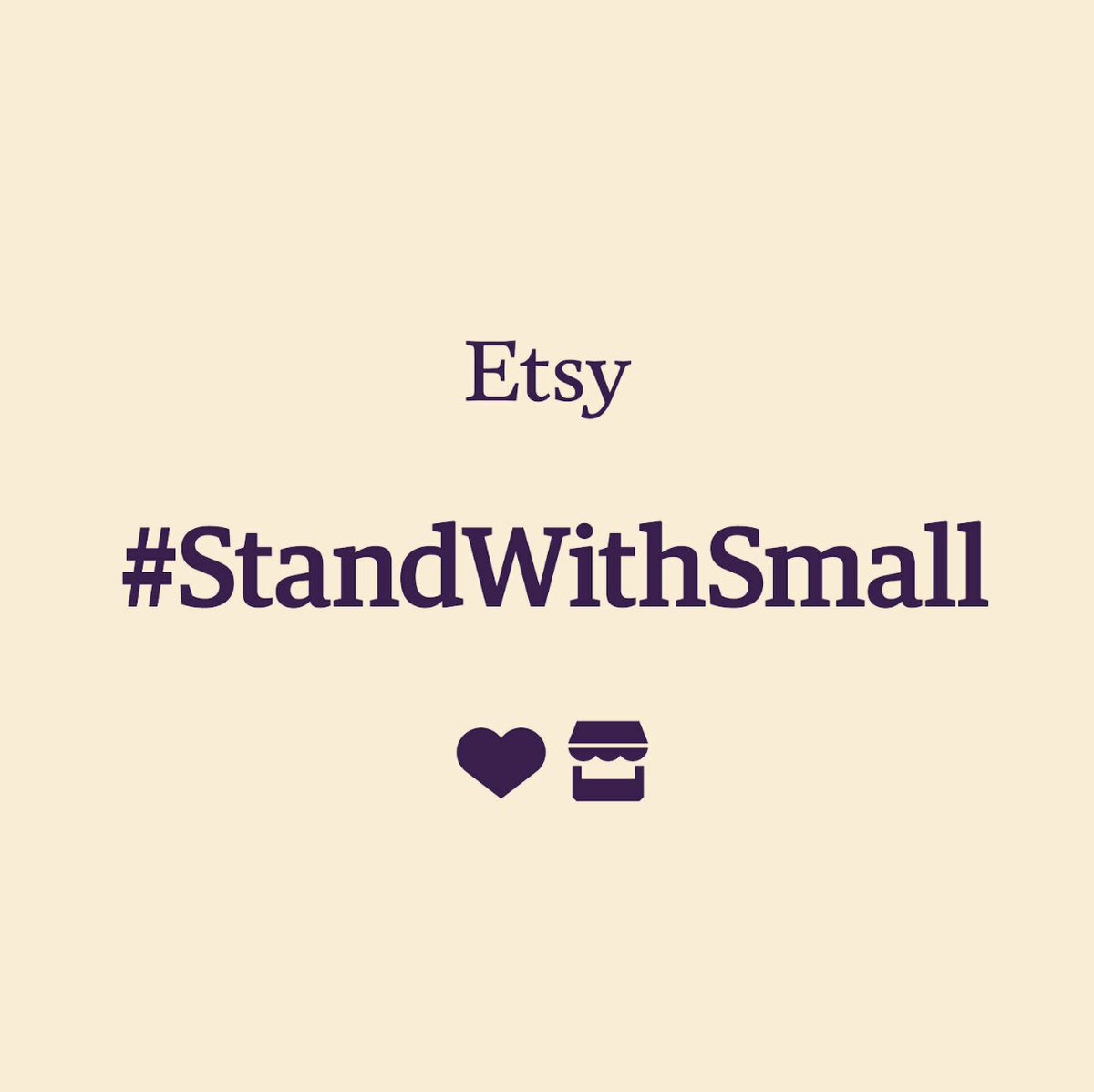 MillRustic's tweet photo. Small business owners like me need your support now more than ever. Shop from your favourite sellers on Etsy and repost this image on your channels to show that you #StandWithSmall https://t.co/5q1sWkBX0A https://t.co/KtY9kQS6XC