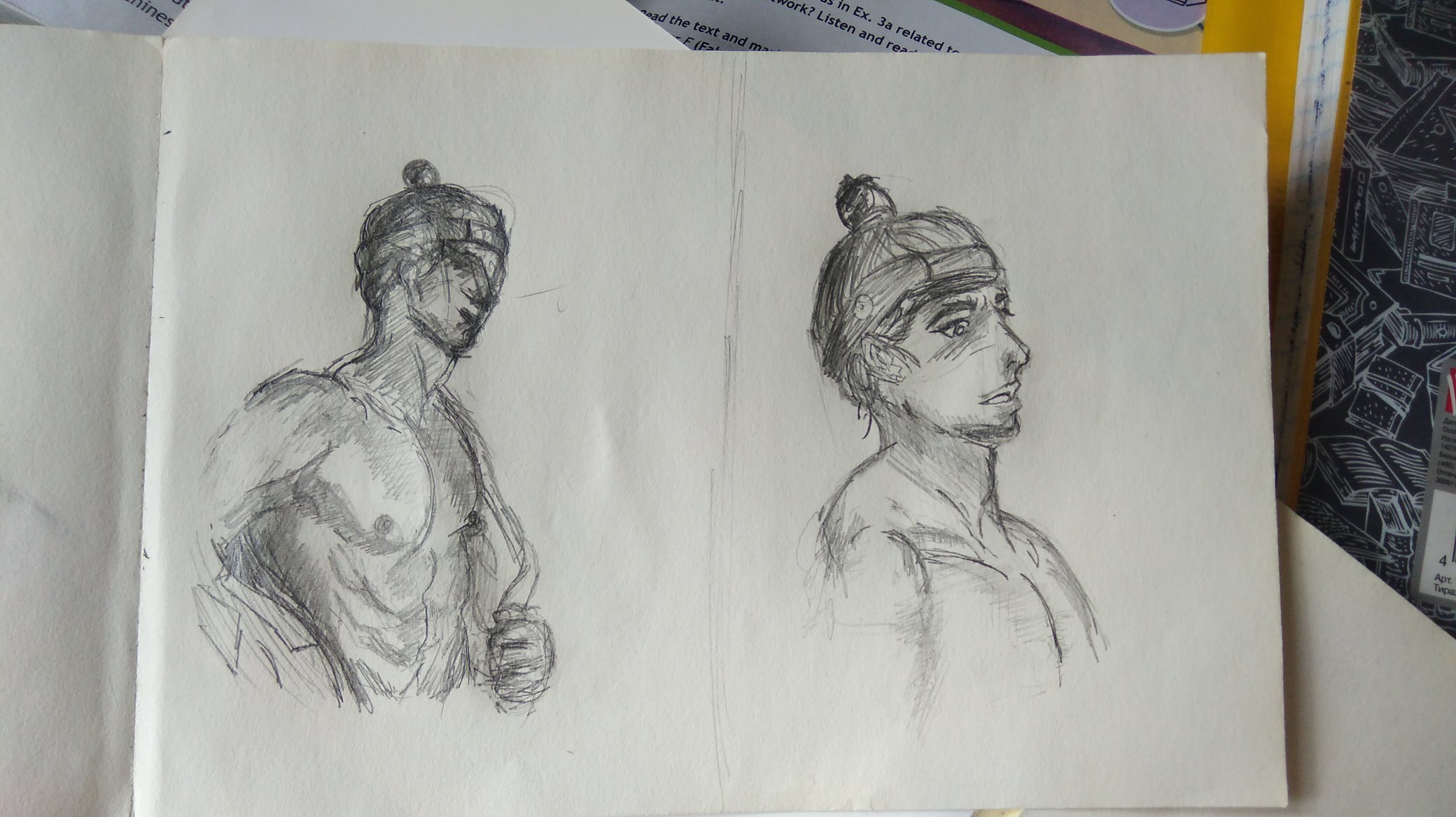 Ночные этюды рисунки карандашом