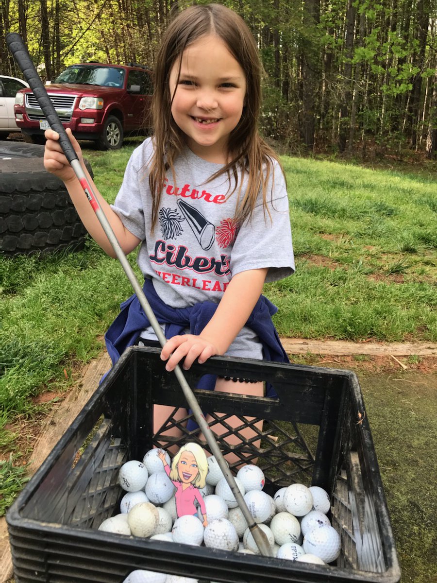 KimKell24's tweet photo. My first day as flat teacher was a success!  I walked on water, played golf, and had a steak dinner!  ❤
#funinfirst
#GraceMillerES1 
#fcps1kidsdeserveit https://t.co/FAV1fBE6dg