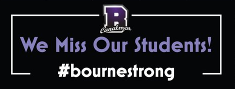 PrincipalCetner's tweet photo. A special message for our students from the @bournehs staff - Click link: https://t.co/883t7KWlIt Thank you @tfrandancemom for putting this together for us! #bournestrong #wemissyou https://t.co/feCok6D3o3