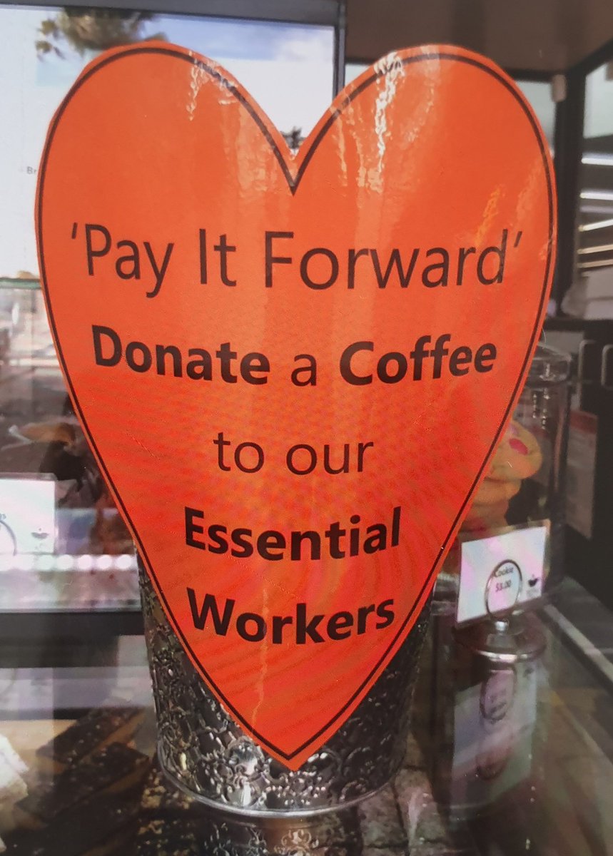 AlissaAnneP's tweet image. Paying it forward to all the wonderful women and men on the front line 🙏 #thankyou #essentialworkers