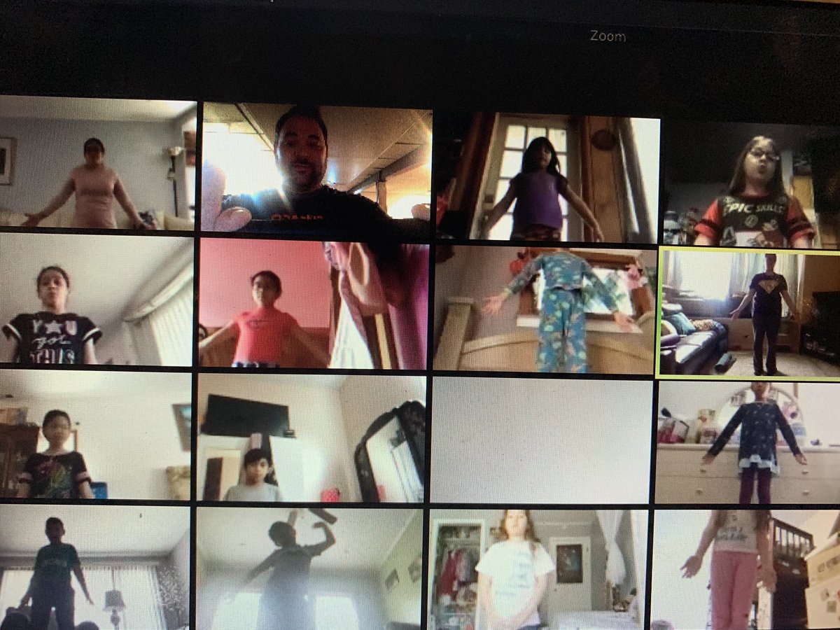 timdunnell's tweet photo. Smiles from 3SD always makes the day feel better! Thank you @msjodip for energizing and strengthening our day by leading us through some yoga poses this morning! Awesome kinesthetic learning activity and physical outlet! @ani_asmith #KomenskyMatters #D100Inspires #ilschoolsstepup https://t.co/WKbXJcK1iU