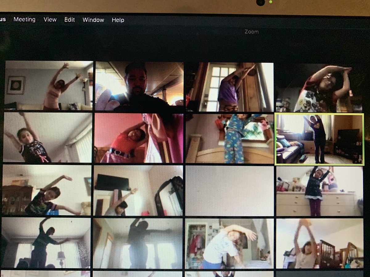 Smiles from 3SD always makes the day feel better! Thank you <a href="/msjodip/">Miss Pasowicz</a> for energizing and strengthening our day by leading us through some yoga poses this morning! Awesome kinesthetic learning activity and physical outlet! @ani_asmith #KomenskyMatters #D100Inspires #ilschoolsstepup