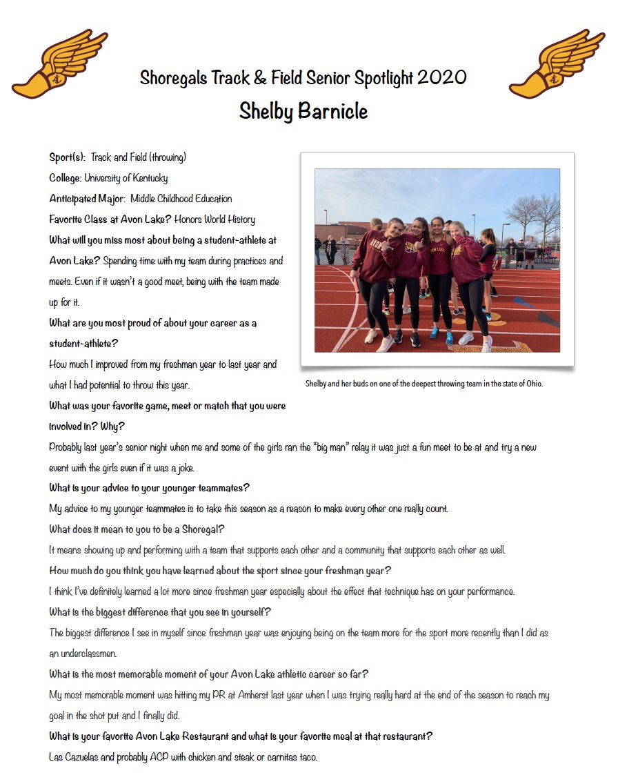 Avon Lake Track & Field tweet media