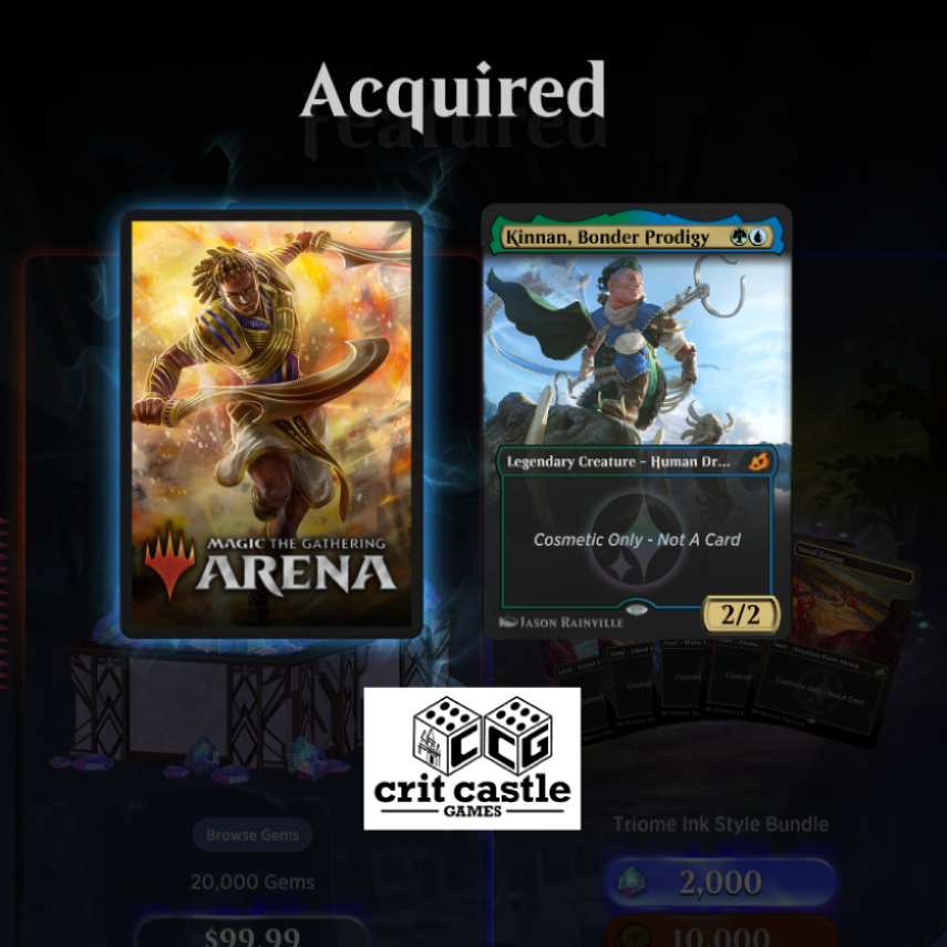 bauer8906's tweet photo. My local store Crit Castle Games (https://t.co/32WjtITZln) got a hold of the codes for April 17th FNM event! How awesome is that! This is what I got. #CritCastle #FNMatHome #Sponsored #sponsoredcontent #ad #paid #collectiblecards #nerd #WizardsCreator #MTGArena https://t.co/uwxTdrmxhL