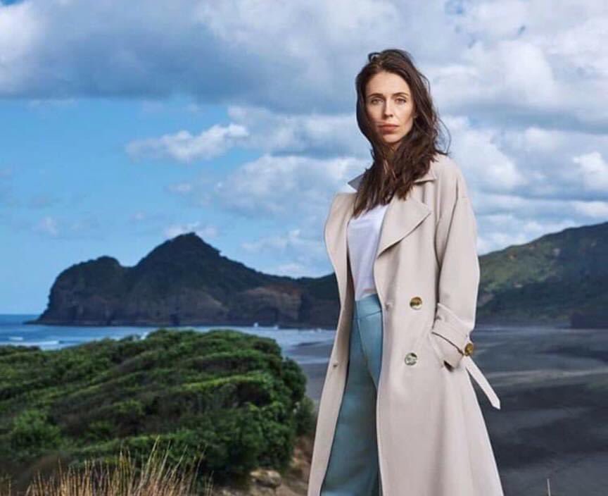 This is Jacinda Ardern - the first Prime Minister to have dealt with a major terrorist attack, a deadly volcanic eruption and a pandemic all in her first term of office, all while holding a baby.

Blokes - just give up.