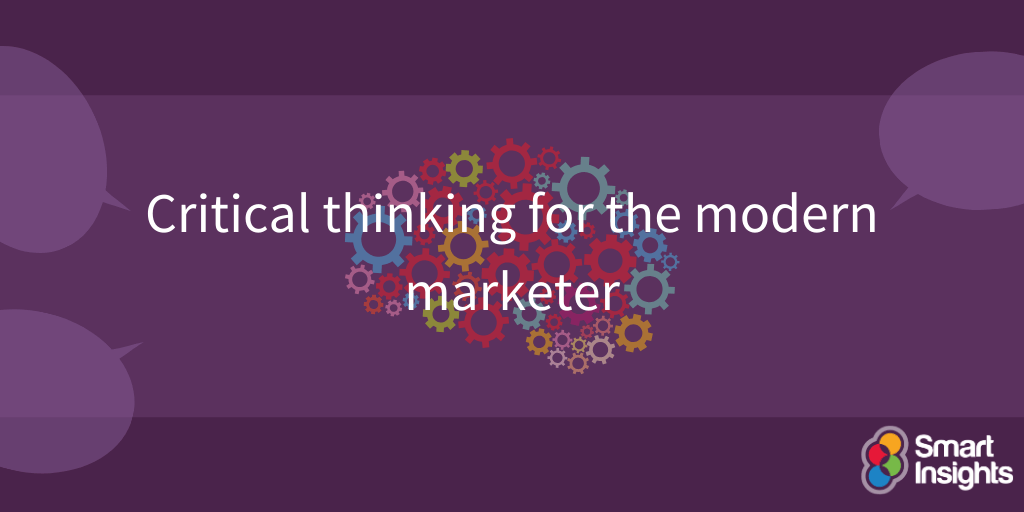 wheresyourweb's tweet photo. Critical thinking for the modern marketer https://t.co/fZCurDAVfE #HampshireSocialMedia https://t.co/qzFtTlRIh7