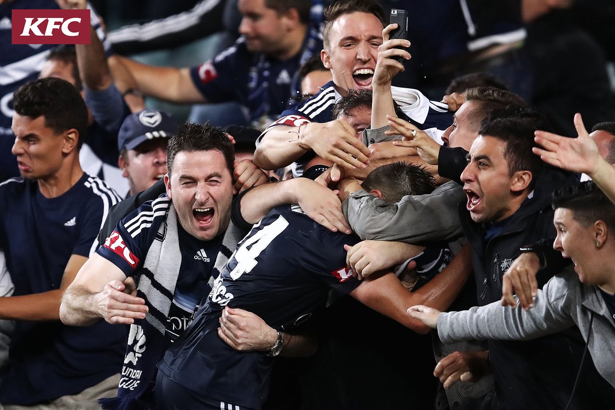 Melbourne Victory (@gomvfc) on Twitter photo .<a href="/KFCAustralia/">KFC Australia</a> #OnThisDay: Can you believe it has been two years since one of our greatest finals wins!? #MVFC #OurVictory .<a href="/KFCAustralia/">KFC Australia</a> #OnThisDay: Can you believe it has been two years since one of our greatest finals wins!? #MVFC #OurVictory