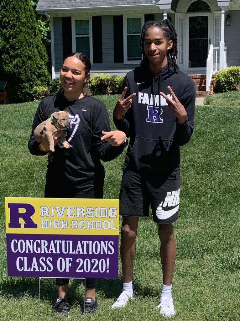 Graduating seniors received their yard signs today. Seeing the smiles and excitement from our RSH seniors brought so much joy to my day. Congratulations to the graduating class of 2020! #RSH #ItsAGreatDayToBeAPirate