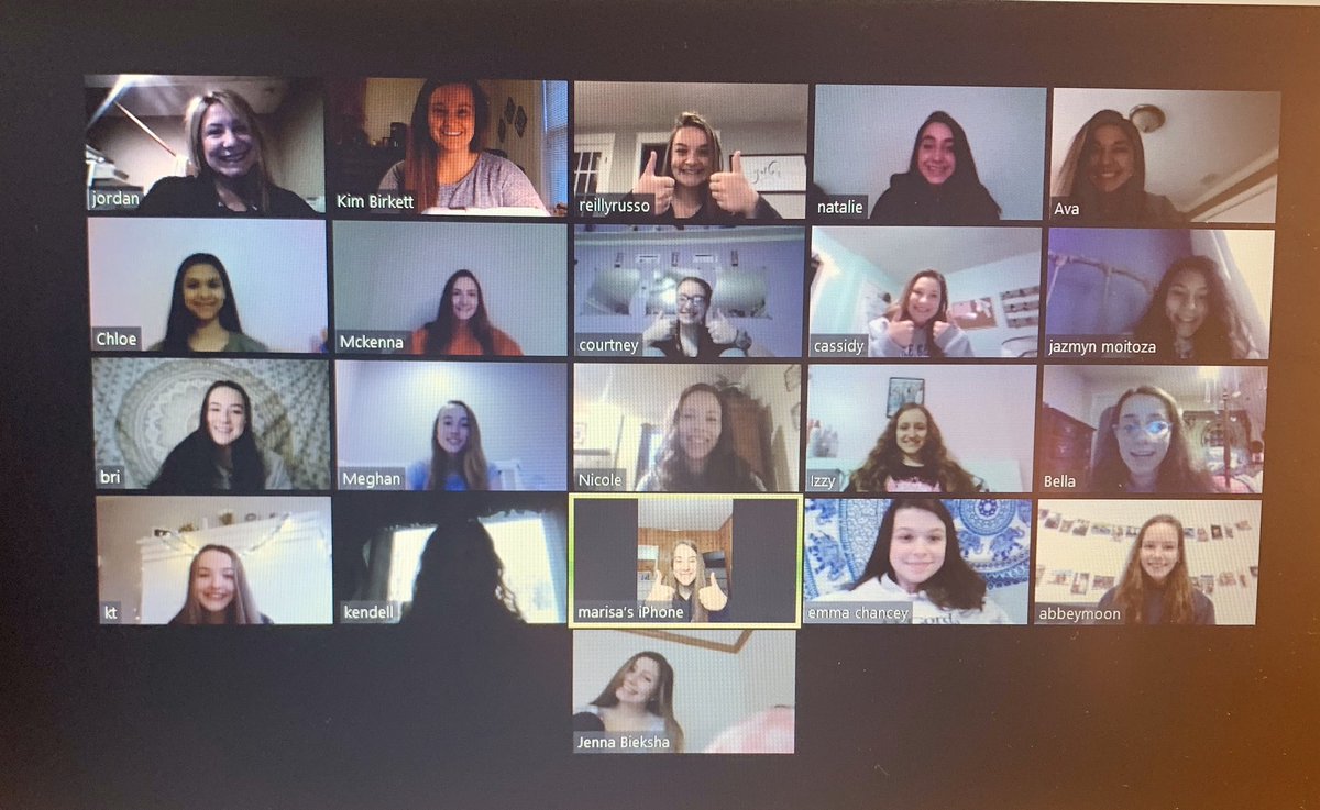 Tonight’s banquet wasn’t originally what we had planned, but it’s a good placeholder for now! We virtually celebrated our successful winter season even though it got cut short and we couldn’t compete at States. Love these girls and this family!